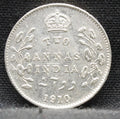 2 Annas 1910 Edward VII Silver coins
