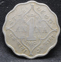 1 Anna 1910 Edward VII Copper-Nickel coins