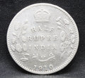 Half Rupee 1910 Edward VII Silver coins