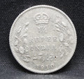 Quarter Rupees 1910 Edward VII Silver coins