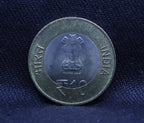 10 Rs Shri Mata Vaishno Devi Shrine Board Coin 2012 Noida Mint