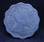 1 ANNA KING EDWARD VII COIN BOMBAY