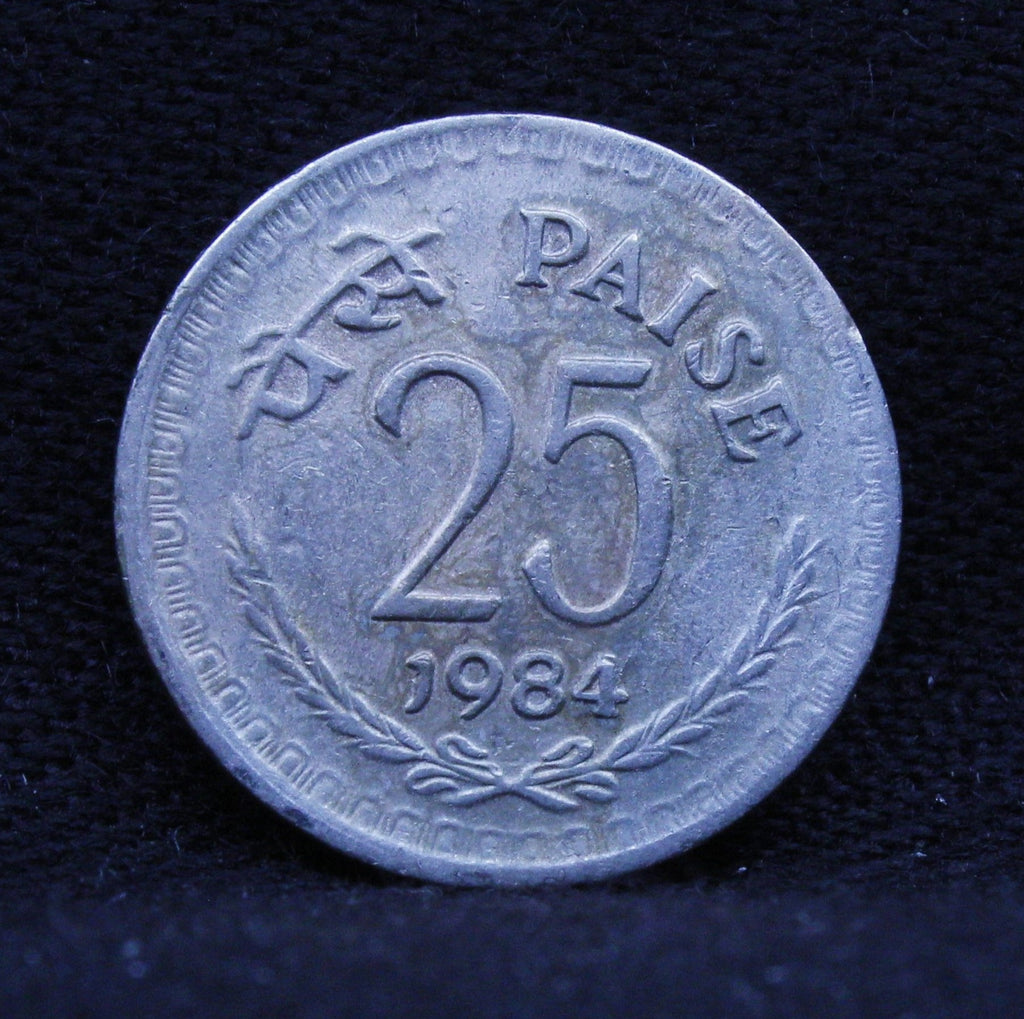 25 PAISE CALCUTTA 1984