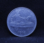 50 PAISE - 1996 PARLIAMENTARY BUILDING, INDIAN MAP HYDERABAD