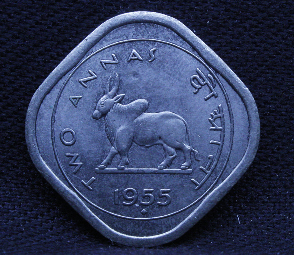 2 Anna - Standing Bull- 1955 - UNC