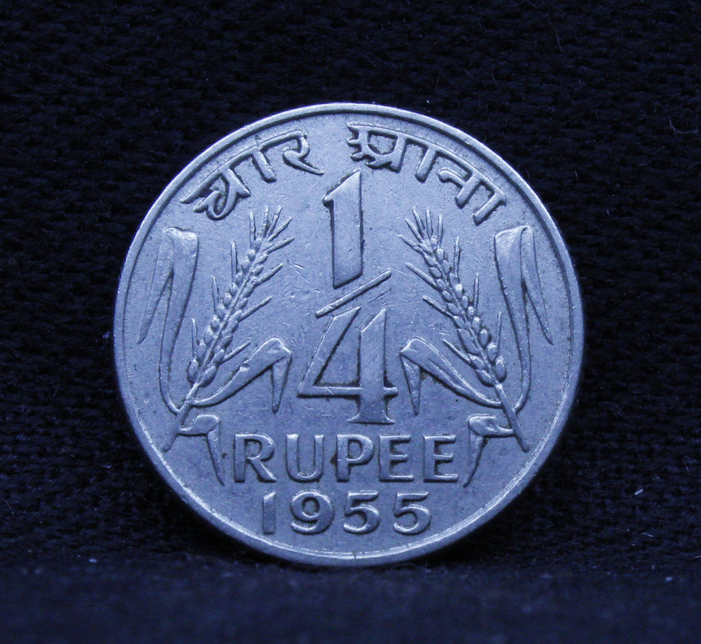 Quarter Rs - Corn Sheaf -1955-UNC
