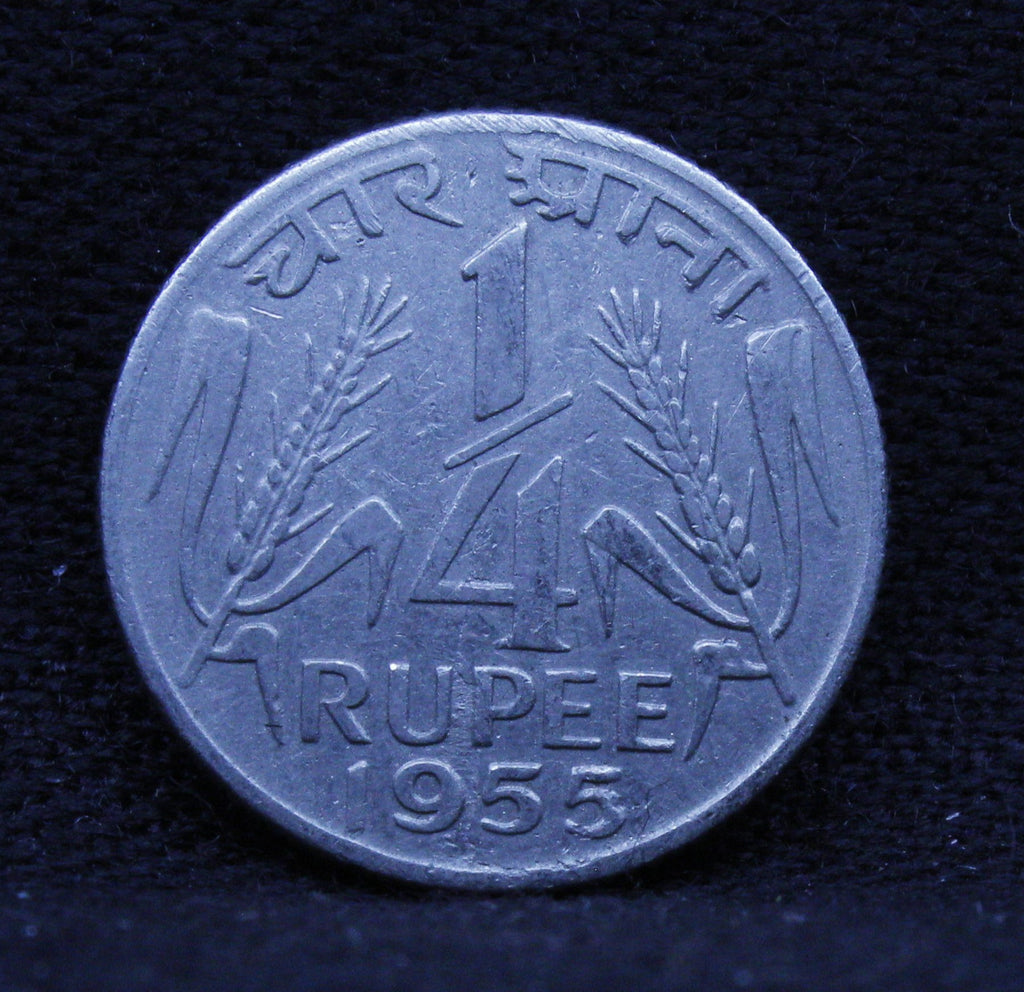 Quarter Rs - Corn Sheaf -1955-UNC