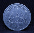 Half Rs - Corn Sheaf -1955-UNC