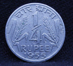 Quarter Rs - Corn Sheaf -1955-UNC