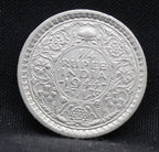 Quarter Rupee 1944 George VI Silver coins
