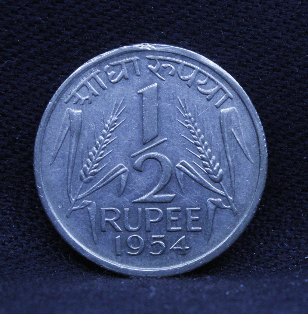 Half RS - Corn Sheaf- 1954 - UNC