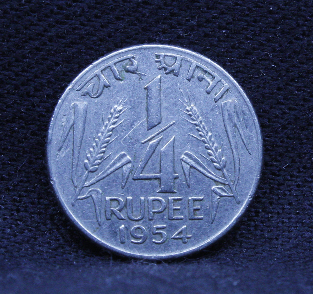 Quarter RS - Corn Sheaf- 1954 - UNC
