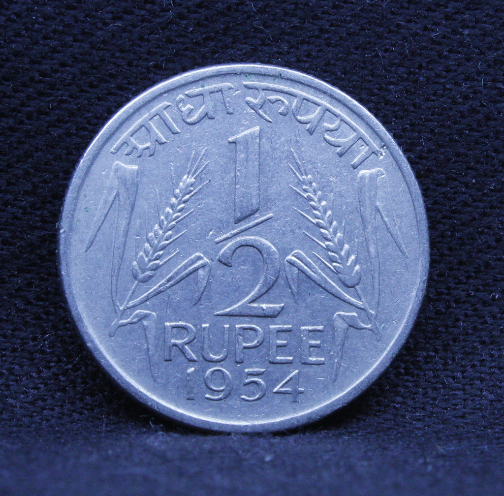 Half RS - Corn Sheaf- 1954 - UNC