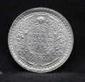 Quarter Rupee 1944 George VI Silver coins