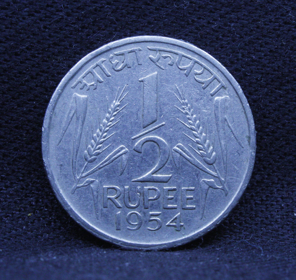 Half RS - Corn Sheaf- 1954 - UNC