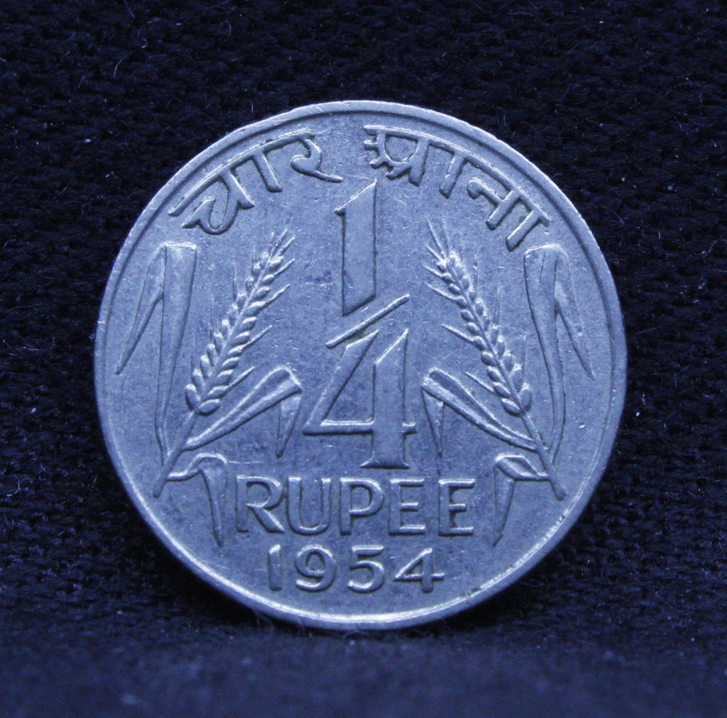 Quarter RS - Corn Sheaf- 1954 - UNC