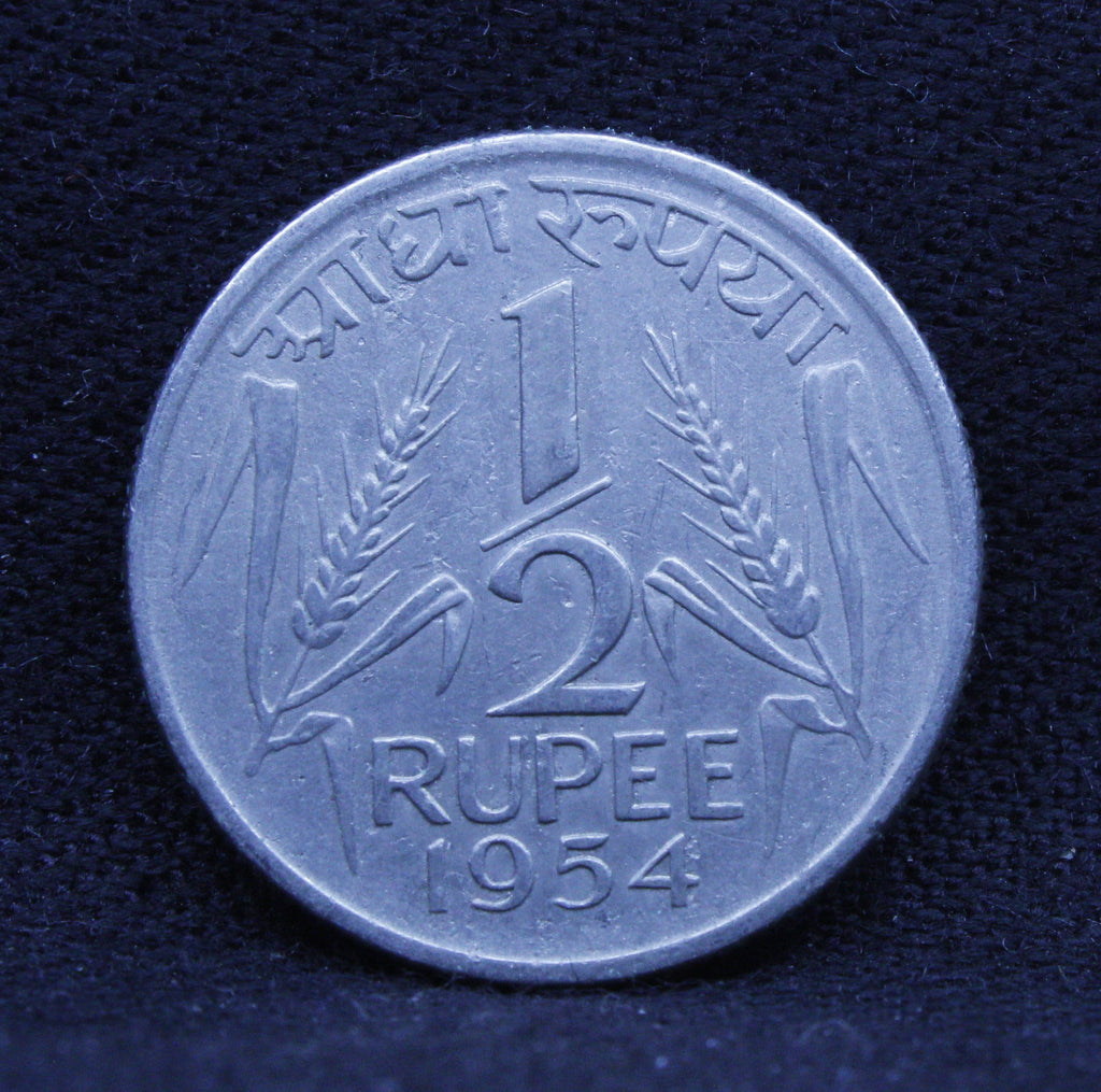 Half RS - Corn Sheaf- 1954 - UNC