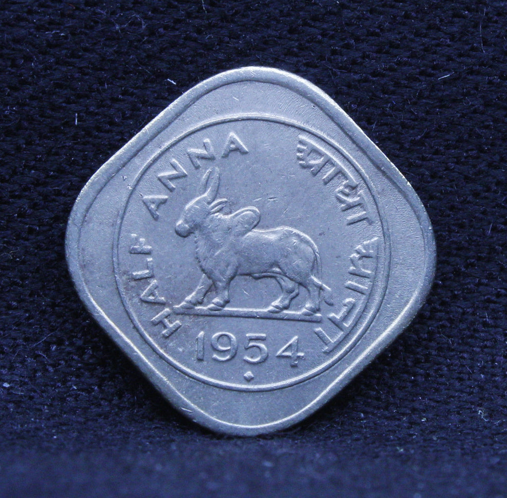 Half Anna - Standing Bull- 1954 - UNC