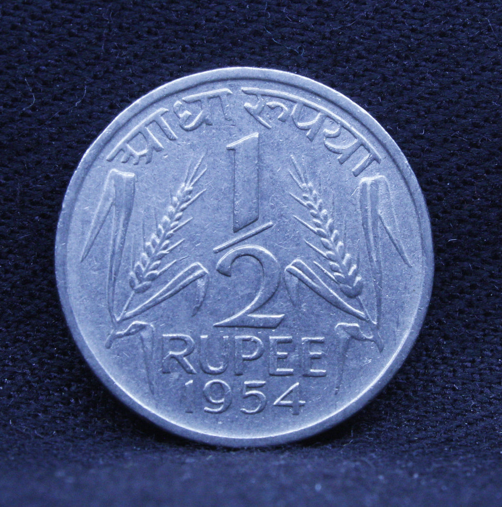 Half RS - Corn Sheaf- 1954 - UNC