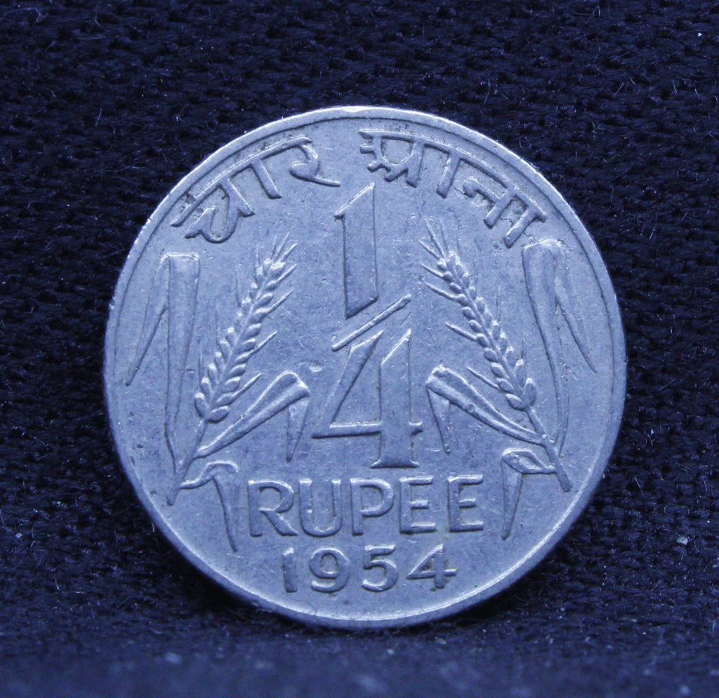 Quarter RS - Corn Sheaf- 1954 - UNC