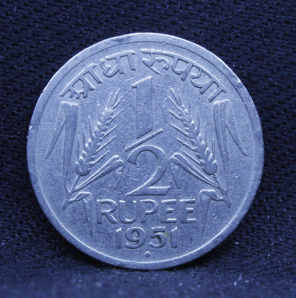 Half RS - Corn Sheaf- 1951 - UNC