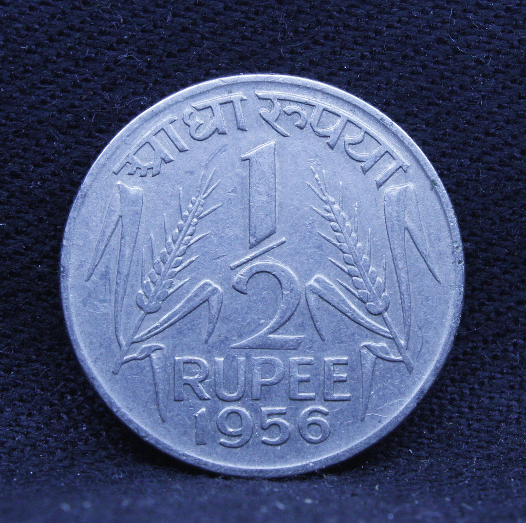 Half RS - Corn Sheaf- 1956 - UNC
