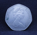 50 - new pence - Elizabeth  - 1969