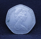 50 - new pence - Elizabeth  - 1969