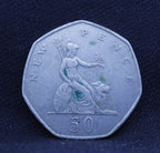 50 - new pence - Elizabeth  - 1969