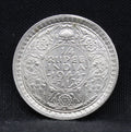 Quarter Rupee 1944 George VI Silver coins