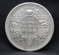 One Rupee 1944 George VI Silver coins