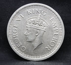 One Rupee 1944 George VI Silver coins