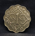 1 Anna 1944 George VI Copper-Nickel coins