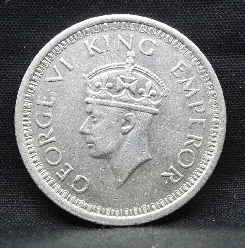One Rupee 1944 George VI Silver coins
