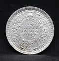 Quarter Rupee 1944 George VI Silver coins