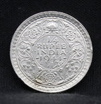 Quarter Rupee 1944 George VI Silver coins