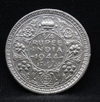 Quarter Rupee 1944 George VI Silver coins