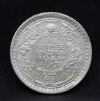 Quarter Rupee 1944 George VI Silver coins