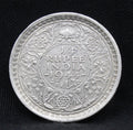 Quarter Rupee 1944 George VI Silver coins