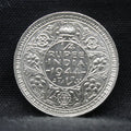 Quarter Rupee 1944 George VI Silver coins