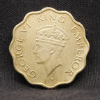 1 Anna 1945 George VI Copper-Nickel coins