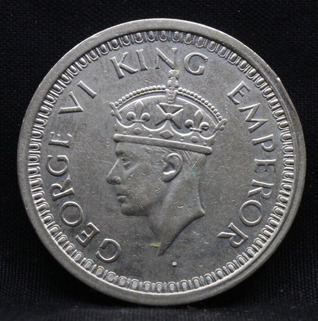 One Rupee 1945 George VI Silver coins