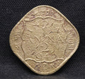 Half Anna 1945 George VI Nickel-Brass coins