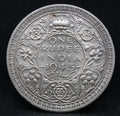 One Rupee 1945 George VI Silver coins