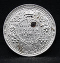 Quarter Rupee 1945 George VI Silver coins