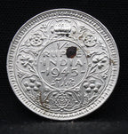 Quarter Rupee 1945 George VI Silver coins