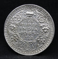 Quarter Rupee 1945 George VI Silver coins