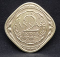 2 Annas 1945 George VI Copper-Nickel coins