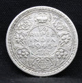 Quarter Rupee 1945 George VI Silver coins