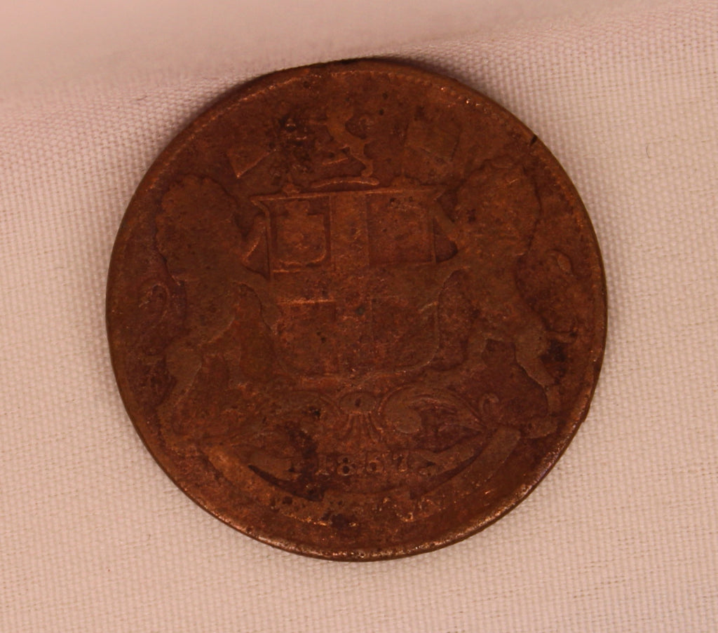Quarter Anna  East Indian Company 1857